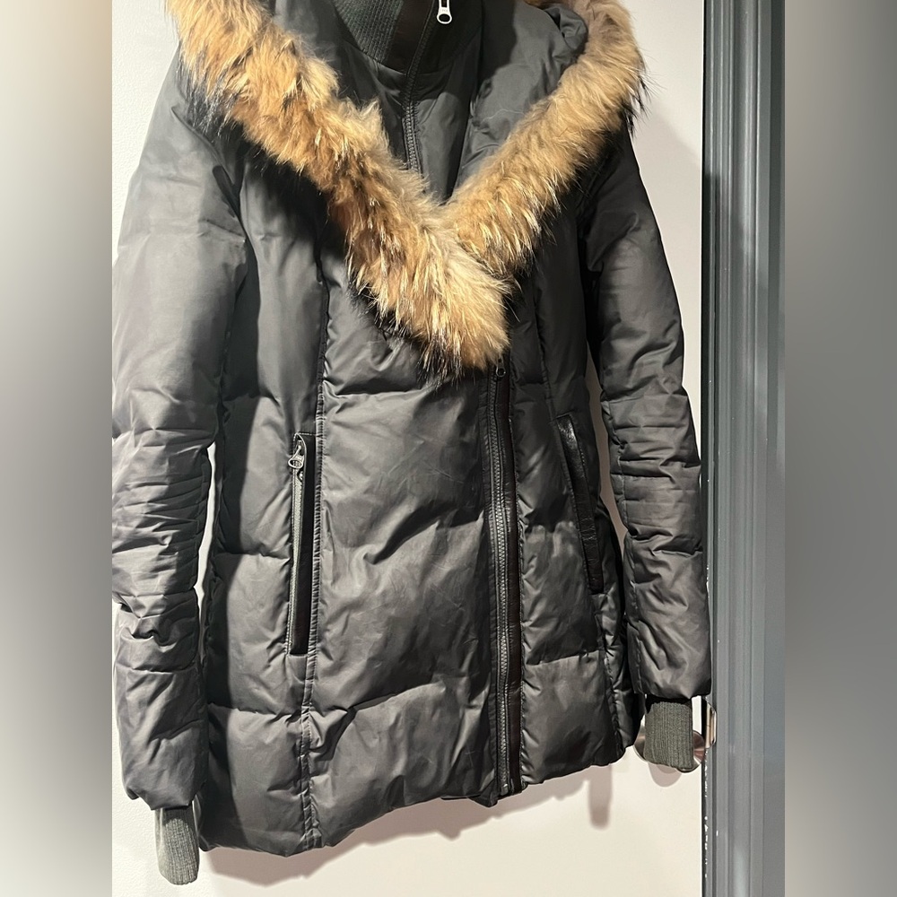 Mackage ADALI down coat with natural fur - Picture 3 of 7